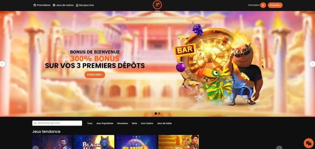 bonus hermes casino